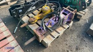 PRODEM hydraulic machine breaker c/w lines (35mm pins) - 3