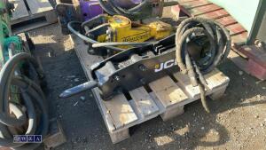 JCB hydraulic machine breaker c/w lines (30mm pins) - 5