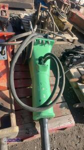 MONTABERT SC28 hydraulic machine breaker c/w lines (45mm pins) - 5
