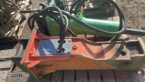 RAMMER R05 hydraulic machine breaker c/w lines (50mm pins) - 4