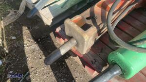 RAMMER R05 hydraulic machine breaker c/w lines (50mm pins) - 7