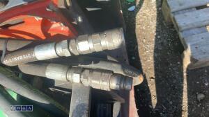 RAMMER R05 hydraulic machine breaker c/w lines (50mm pins) - 9