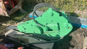 MONTABERT BR125 hydraulic machine breaker c/w lines (45mm pins) - 2