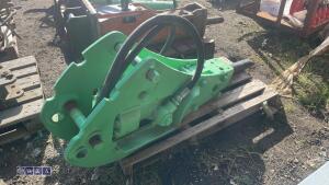 MONTABERT BR125 hydraulic machine breaker c/w lines (45mm pins) - 5