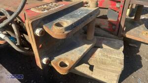 Hydraulic machine breaker c/w lines (45mm pins) - 8