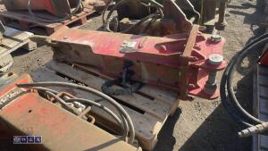 Hydraulic machine breaker c/w lines (45mm pins) - 3