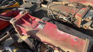 Hydraulic machine breaker c/w lines (45mm pins) - 7