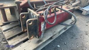 Hydraulic machine breaker c/w lines (35mm pins) - 4