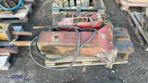 Hydraulic machine breaker c/w lines (50mm pins) - 2
