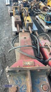 Hydraulic machine breaker c/w lines (50mm pins) - 5