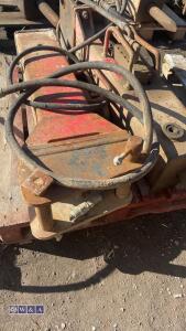 Hydraulic machine breaker c/w lines (50mm pins) - 4
