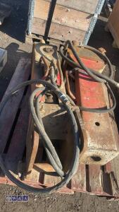 Hydraulic machine breaker c/w lines (50mm pins) - 5