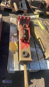 Hydraulic machine breaker (30mm pins) - 4