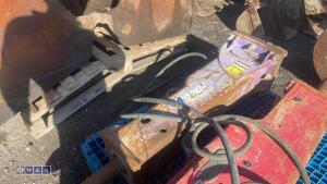 PRODEM hydraulic machine breaker c/w lines (45mm pins) - 4