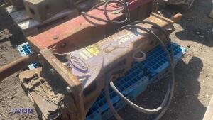 PRODEM hydraulic machine breaker c/w lines (45mm pins) - 9