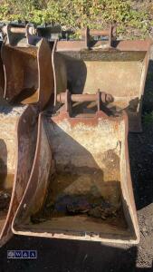 22'' digging bucket (45mm pins)