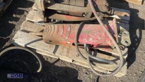 Hydraulic machine breaker c/w lines (30mm pins) (3428159) - 2