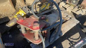 Hydraulic machine breaker c/w lines (60mm pins) (3295456) - 9