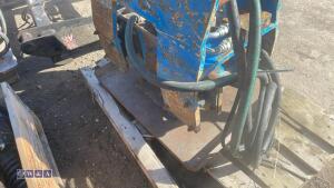 Compaction plate to suit 13t excavator (65mm pins) - 7