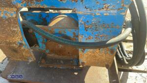 Compaction plate to suit 13t excavator (65mm pins) - 9