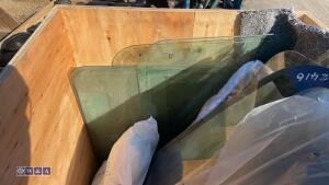 Crate of excavator glass - 5