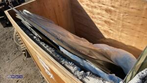 Crate of excavator glass - 6