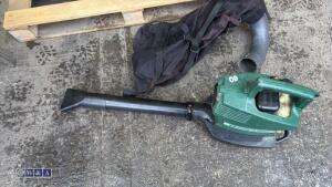 Petrol garden blower/vacuum c/w collection bag