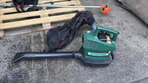 Petrol garden blower/vacuum c/w collection bag - 2