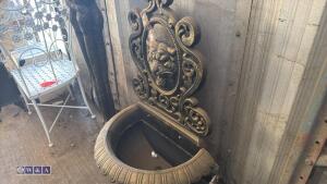 Wall fountain (bronze colour) - 4