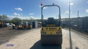 Bomag bw138ad double drum roller - 4
