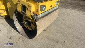 Bomag bw138ad double drum roller - 9