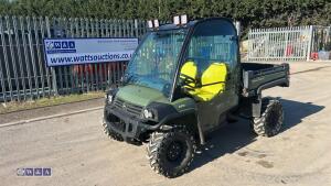 JOHN DEERE 855D GATOR 4wd diesel utility vehicle c/w full cab (YH63 KLD)(V5 in office)