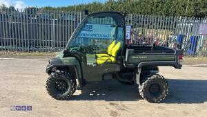 JOHN DEERE 855D GATOR 4wd diesel utility vehicle c/w full cab (YH63 KLD)(V5 in office) - 2
