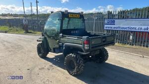 JOHN DEERE 855D GATOR 4wd diesel utility vehicle c/w full cab (YH63 KLD)(V5 in office) - 3