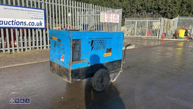 Stephill 10kva duel volt generator