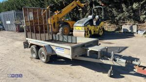 INDESPENSION 2.6t twin axle plant trailer