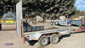 INDESPENSION 2.6t twin axle plant trailer - 2