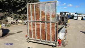 INDESPENSION 2.6t twin axle plant trailer - 3