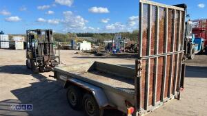 INDESPENSION 2.6t twin axle plant trailer - 4