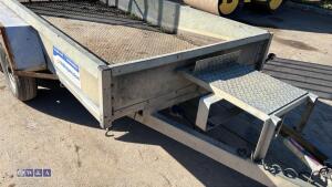 INDESPENSION 2.6t twin axle plant trailer - 9
