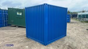 2026 8ft mini container with pedestrian side door & window - 7