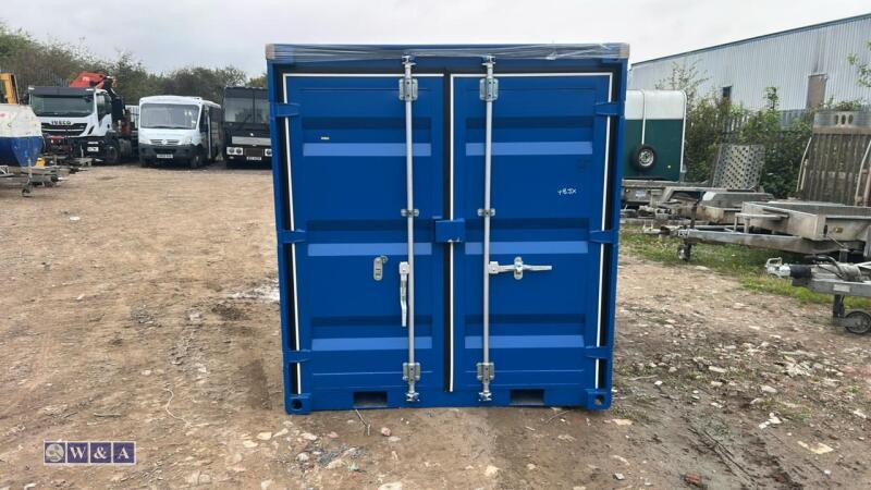2026 7ft mini container with pedestrian side door & window