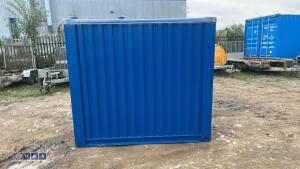 2026 7ft mini container with pedestrian side door & window - 8