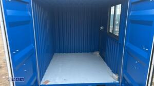 2026 7ft mini container with pedestrian side door & window - 10