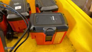 HUSQVARNA batteries & charger - 2