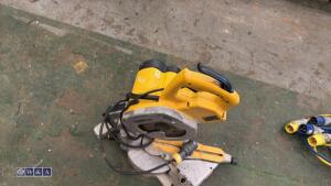 DEWALT 110v mitre saw - 3