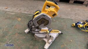 DEWALT 110v mitre saw - 7