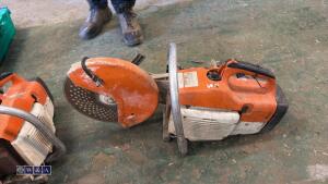 STIHL TS400 petrol stone saw