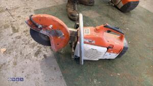 STIHL TS400 petrol stone saw