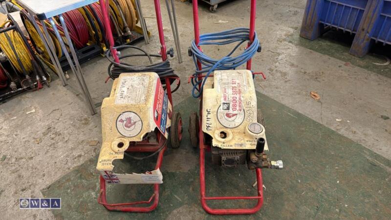 2 x DEMON 240v pressure washers